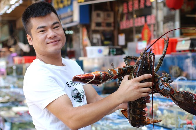 Guangzhou Foodie Tour - Huangsha Seafood Market and the fresh prawn tasting