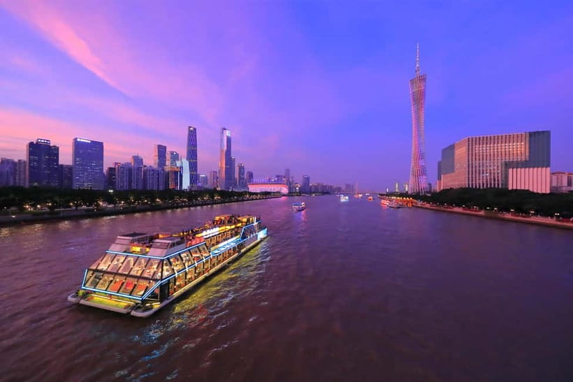 Guangzhou: Pearl River 1-hour Night Cruise (Optional Piers) - Key points to know before boarding