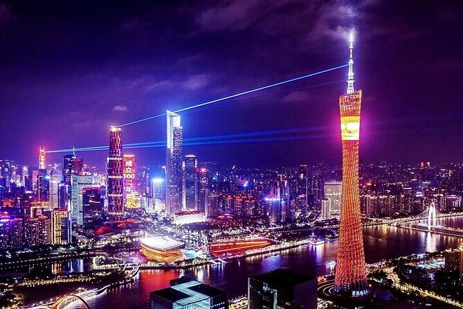 Guangzhou Private Night Tour Canton Tower and Pearl River Cruise - Canton Tower from the 108th floor