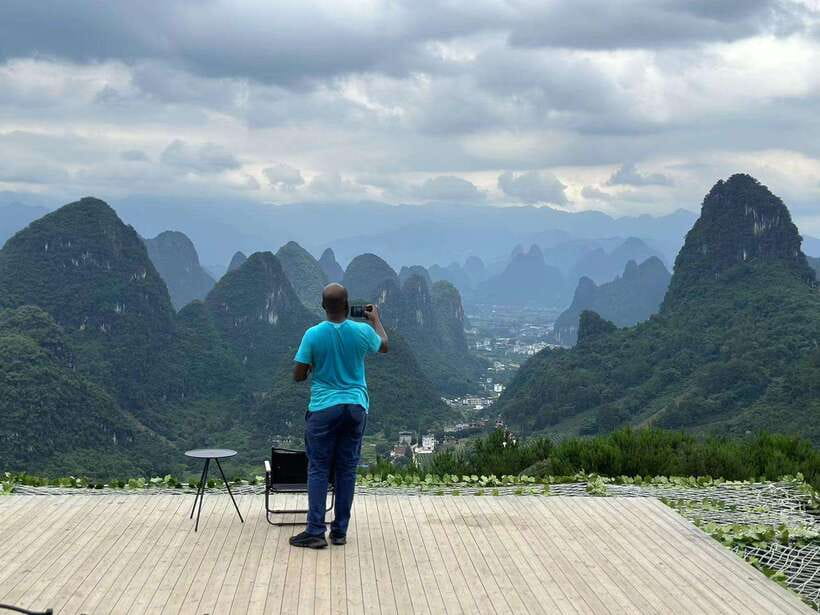 Guilin:1-Day Yangshuo bird's eye view mountains private tour - Why Xianggong Mountain is the star of the day