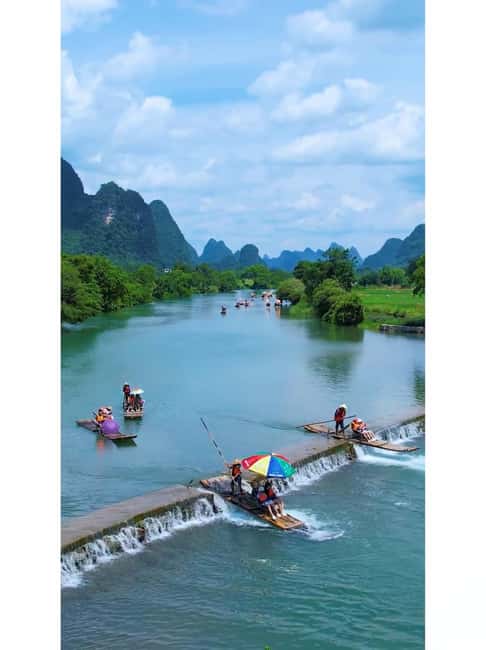 Guilin: Cave, Yulong Rafting, Glass-bottomed skywalk & Show - Ruyi Peak and the glass-bottomed skywalk