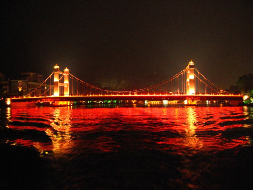 Guilin: Four Lakes Night Cruise with Round-trip Transfer - Evening pickup from your Guilin hotel
