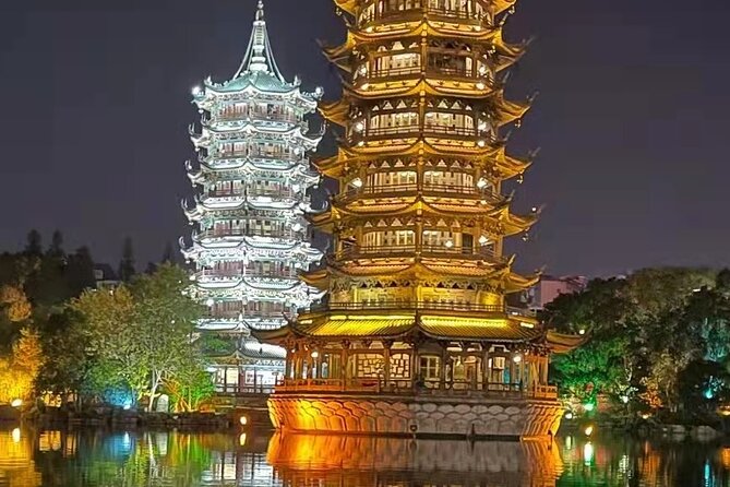 Guilin Four lakes night cruise with the English speaking driver from Guilin hotel - Key points to know before booking