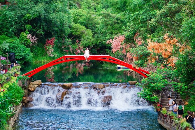 Gulong Gorge Glass Bridge and Underground River Cave Private Tour - The 329-meter bridge and 202-meter Glass UFO Platform