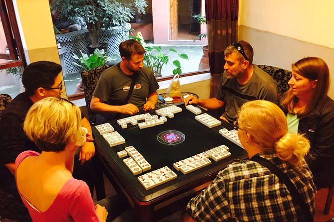 Half-day Private Mahjong course in Local Tea House - Starting with Sichuan spices at a local market