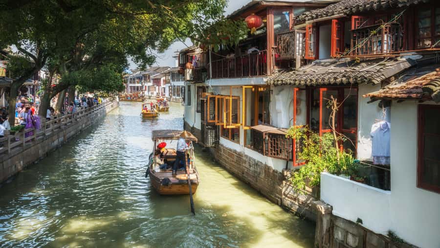 Half-Day Zhujiajiao Water Town Wonders Private Tour - Old streets, market stalls, and the first feel of town
