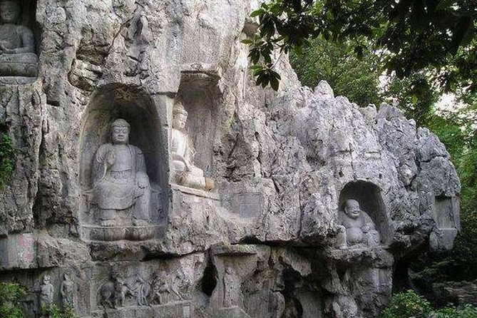 Hangzhou Private Customized Day Trip from Shanghai by Bullet Train - Fei Lai Feng: limestone caves and Buddhist carvings