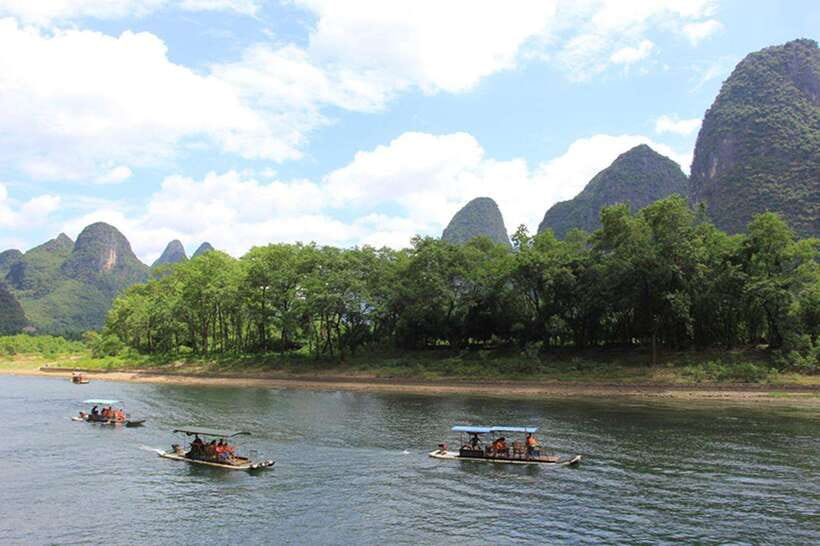Highlights from Guilin to Yangshuo Full Day Private Tour - Fuli Ancient Town and traditional paper making