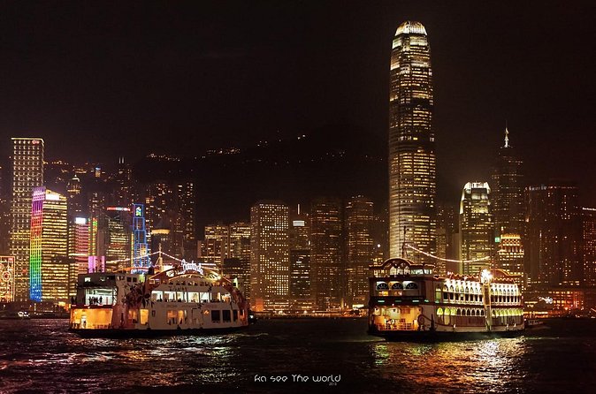 Hong Kong Afternoon Sightseeing Tour Plus Dinner Cruise with Hotel Pickup from Kowloon area - The two-hour Harbour Cruise Bauhinia dinner