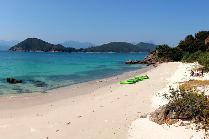 Hong Kong Geopark Kayaking Adventure - Launching from Pak Lap Wan Beach