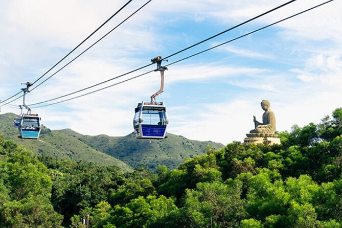 Hong Kong: Lantau Island & Tai O Cruise, Skip The Line Cable Car - The return cable car and the end at Ngong Ping Village