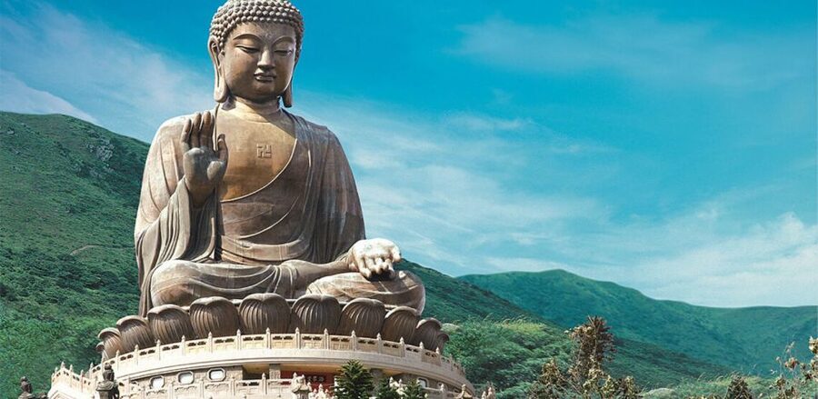 Hong Kong: Ngong Ping 360 Cable Car, Tai O & Big Buddha Tour - A Tai O boat ride with a chance of pink dolphins