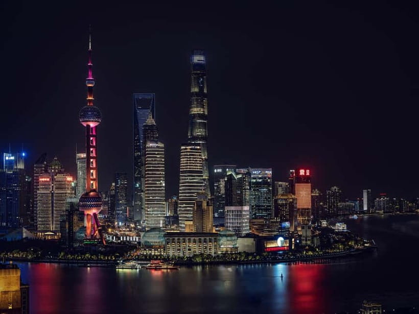 Huangpu Night Cruise: Cozy Vibe & Modern Shanghai Glow - Dragon Boat, Crystal Princess, and buffet options