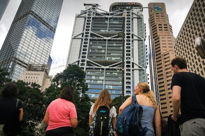 Introduction to Hong Kong: Central Tip Based Walking Tour - HSBC Main Building: Money and a Changing Shoreline