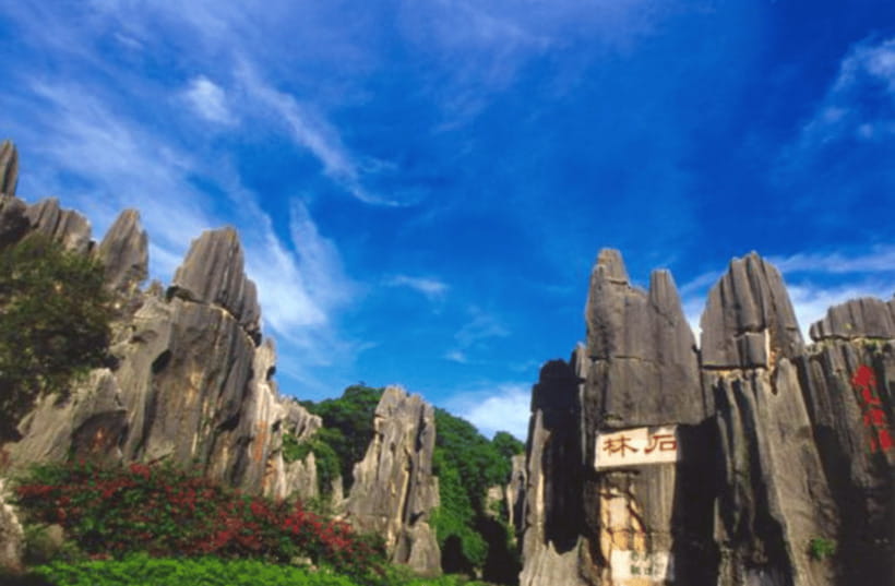 KunmingStone Forest Private Tour:Scenic Walks+Guide Insights - Walking through the Major Stone Forest