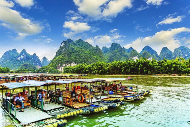 Li River Cruise with bamboo Rafting & Xianggong Hill Private Tour - Key points at a glance