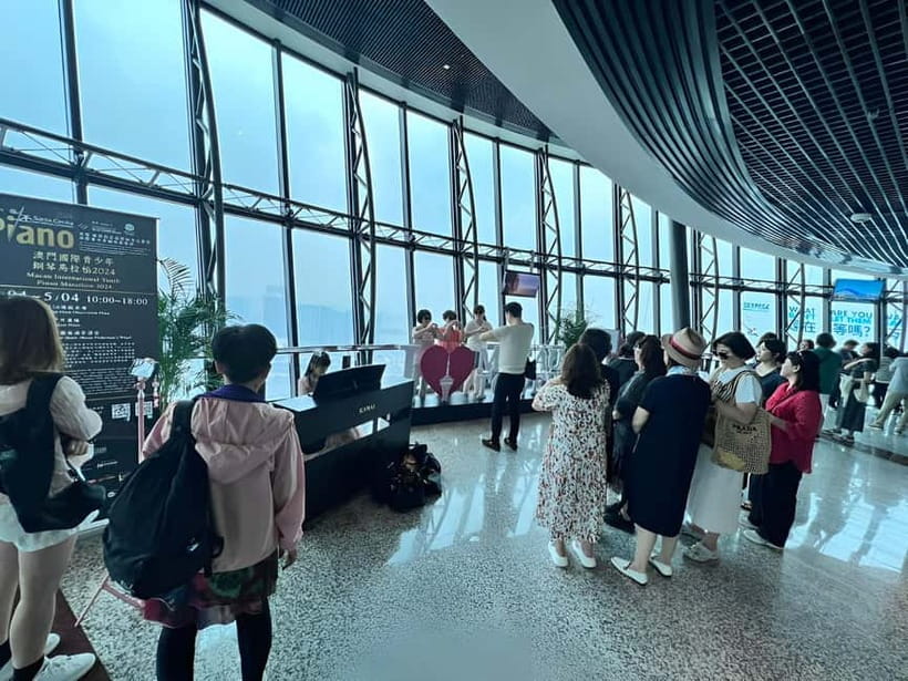 Macau: Macau Tower Observation Deck Ticket - Macau Tower from 338 meters