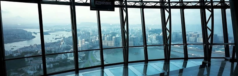 Macau: Macau Tower Observation Deck Ticket - Glass floors and the thrill without a jump