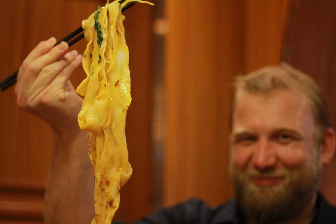 Old Beijing Dinner Tour - A glimpse of Ghost Street before the tour ends