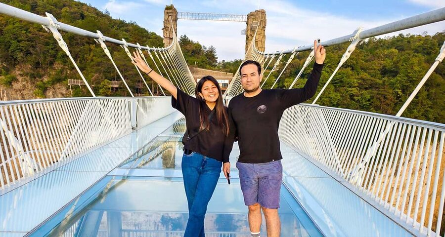 One Day Mini Group Tour to Glass Bridge and Tianmen Mountain - Key points at a glance