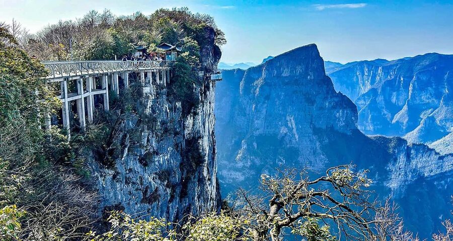 One Day Mini Group Tour to Glass Bridge and Tianmen Mountain - Afternoon at Tianmen Mountain