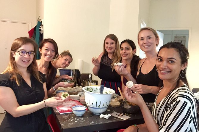 Organic Chinese Dumpling Class with Market Walk - Inside the café kitchen with Feliz