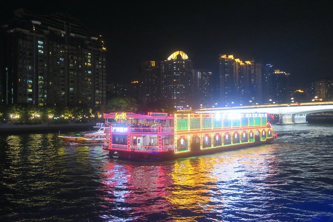Pearl River Night Cruise in Guangzhou with Private Transfer - The cruise route: Canton Tower, Ersha Island, and the IFC