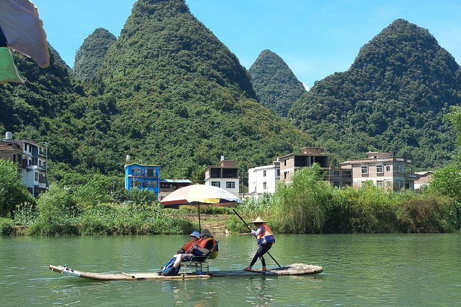 Private Day Tour of Yangshuo Xianggong Mountain and Yulong Bamboo Boat - The old Yulong Bridge