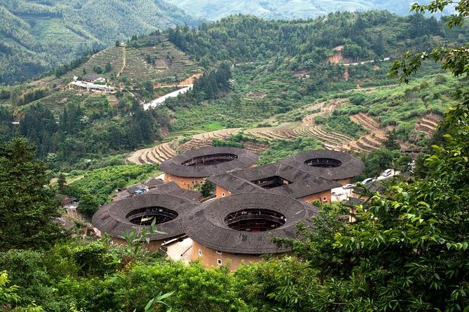Private Day Tour To Tianluokeng Tulou from Xiamen Including Lunch - Walking beside the river in Taxia