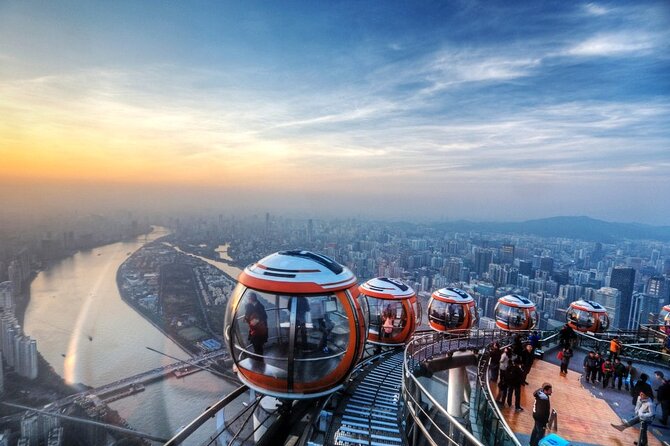 Private Flexible Guangzhou Layover Tour of Old and New Highlights - Canton Tower and the modern Zhujiang River skyline