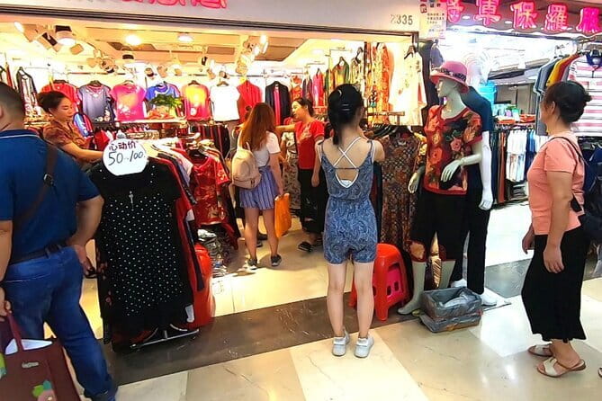 Private Guangzhou Business Tour to Visit Factory and Local Market - Shahe Clothing Wholesale Market: start with apparel