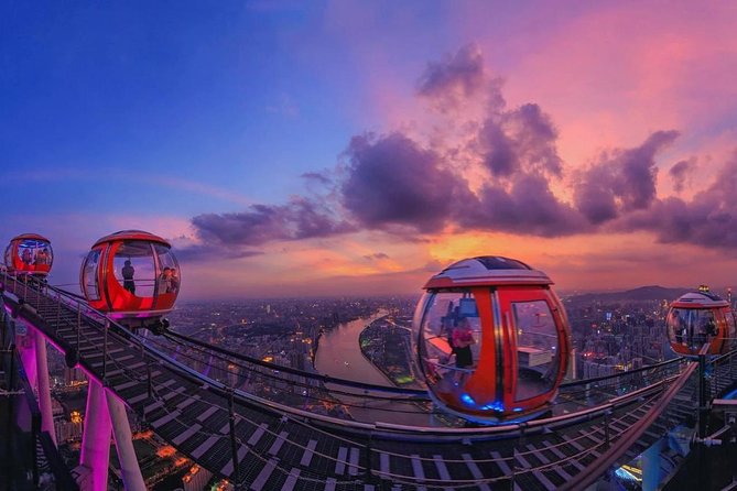 Private Guangzhou Night Tour with Canton Tower and Bar Hopping - The 460-meter Bubble Tram needs a weather plan