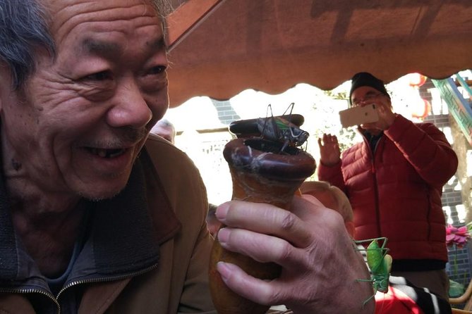 Private Hutong Culture Tour with Dumpling Cooking Class plus Cricket Fighting Game - Lama Temple and the giant wooden Buddha