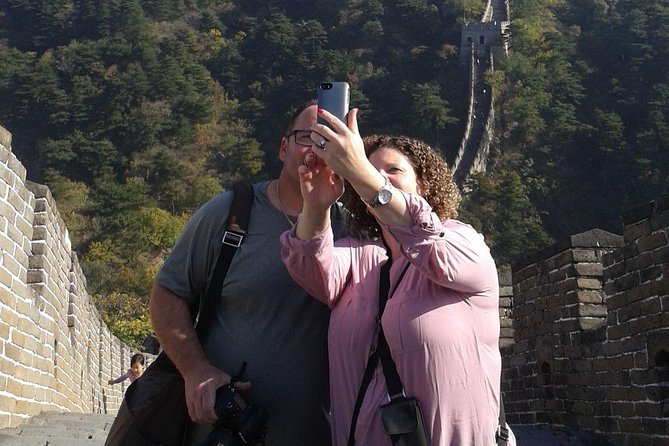 Private Round Trip Transfer Service To Mutianyu Great Wall - Arriving at Mutianyu and getting through the entrance