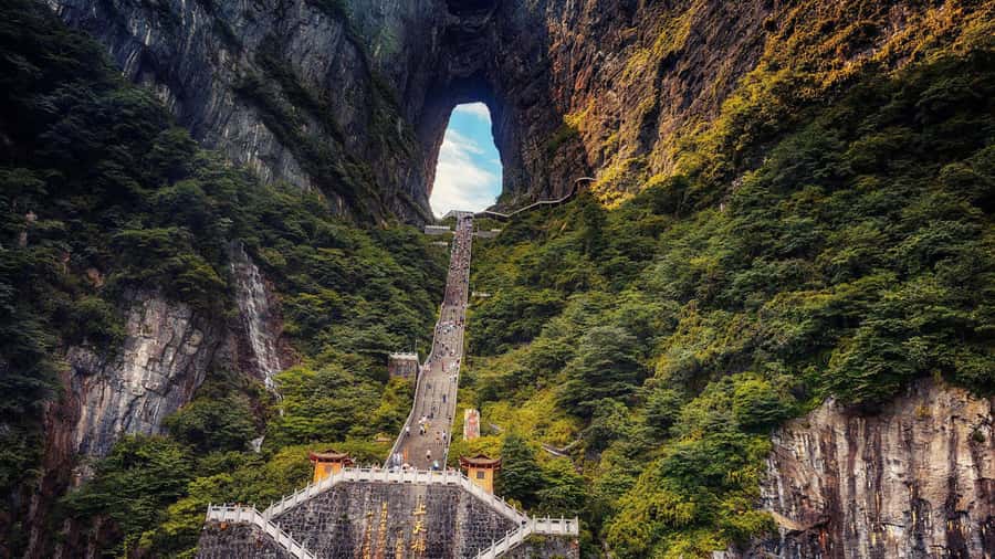 Private VIP Zhangjiajie Tianmen Mountain Day Tour - Climbing the 999-step Heavenly Ladder