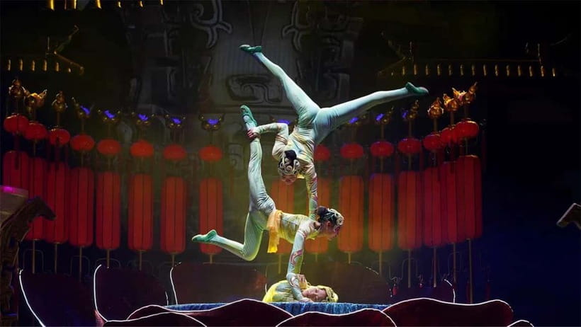 Red Theater Beijing Acrobatic Show Tickets With Option - A balanced look at the venue