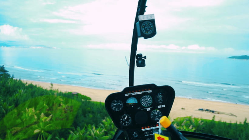 Sanya: Helicopter Tour over Haitang Bay with Atlantis Views - Choosing between the 3-kilometer and 15-kilometer routes