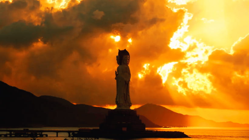 Sanya: Nanshan Cultural Tourism Zone Ticket and Tour Car - Tropical gardens and quiet walking routes