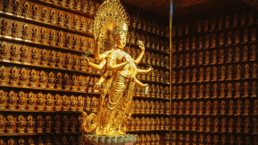 Sanya: Nanshan Cultural Tourism Zone Ticket and Tour Car - The 108-meter Guanyin statue and the South China Sea
