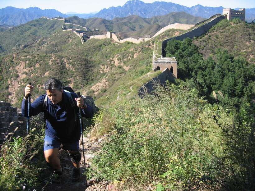 Self-guided challenging hiking from Jinshanling to Gubeikou - Jungle trail to Gubeikou’s 24-Eye Watchtower