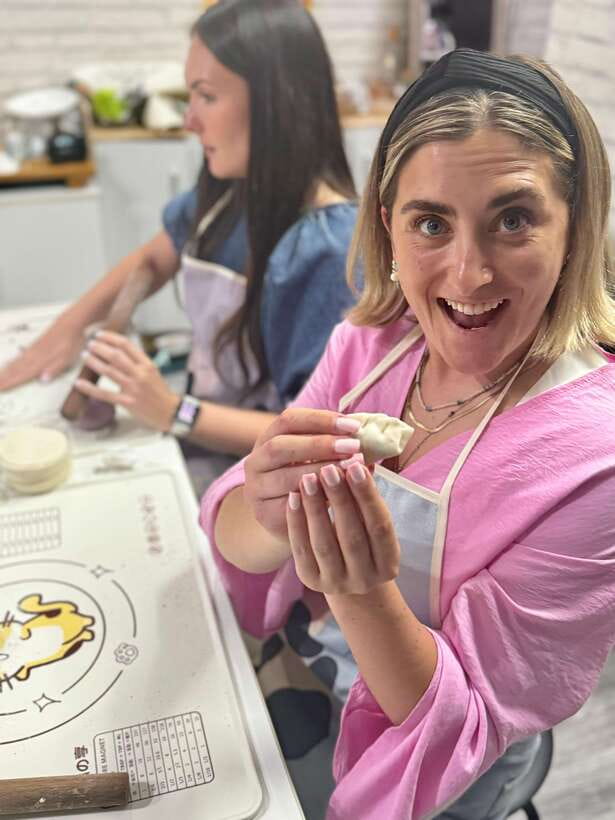 Shanghai-Cooking Dumpling & Meal in Local Family-w/Vegan - The family-style meal after cooking