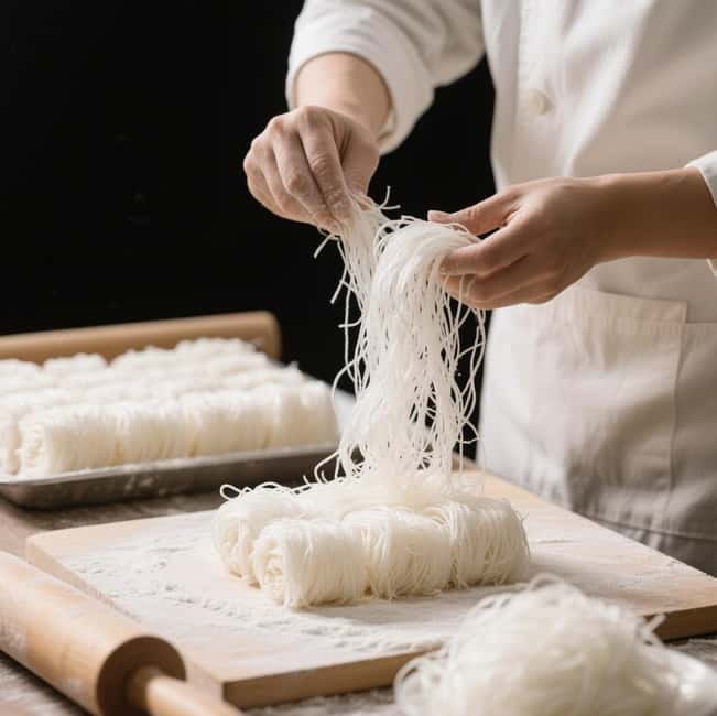 Shanghai: Dragon Beard Candy Making with a Chef - The First Lesson: A Royal Sweet With a 2,000-Year Past