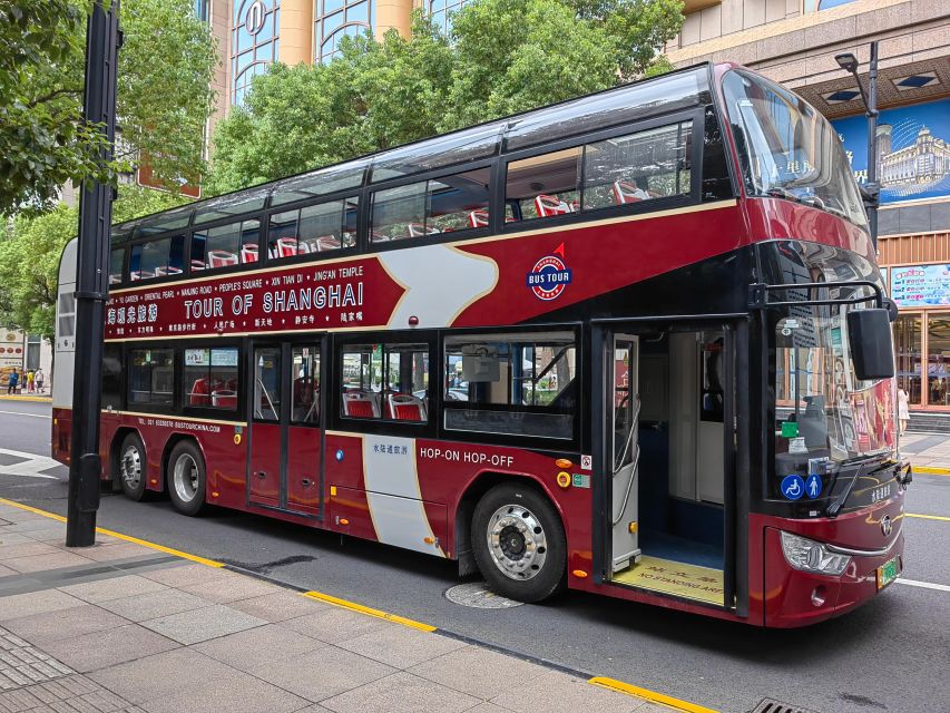 Shanghai: Hop-on Hop-off Bus Ticket and Optional Attractions - The Green Route focuses on temples and central streets