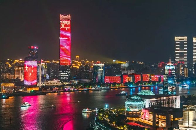Shanghai Huangpu River Night Cruise with Buffet Dinner - What you see from the boat