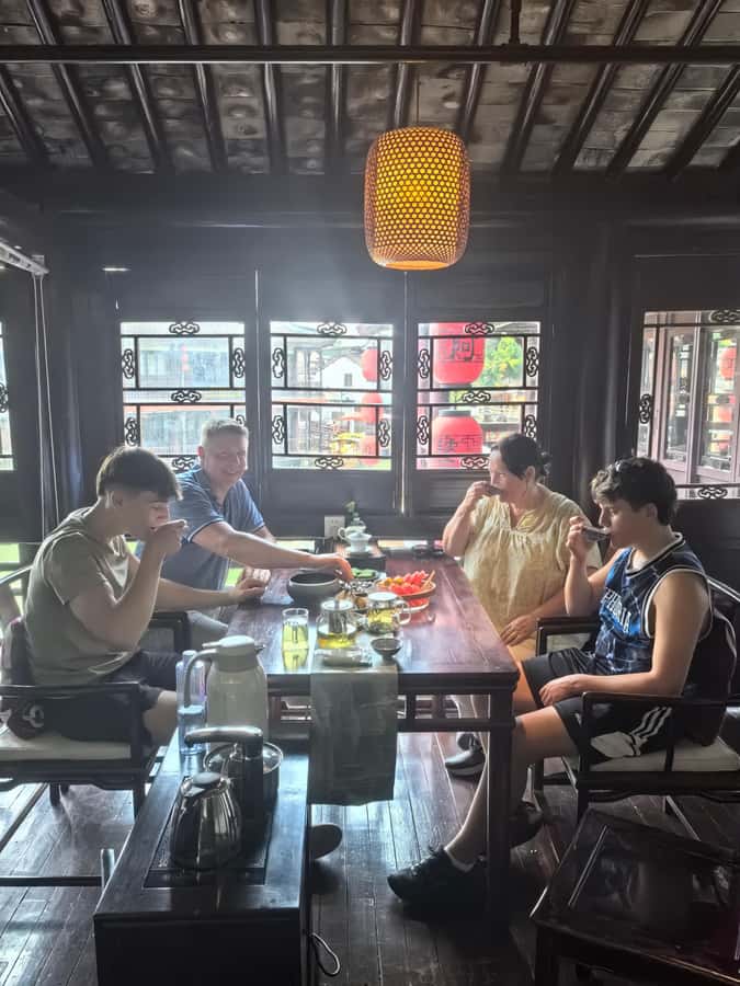 Shanghai Must-See and Foodie Test Bike Tour( Day & Night) - Food stops add local flavor, with some uncertainty