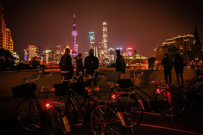 Shanghai Small-Group Night Tour by Bike - Starting at the Culture Shock meeting point