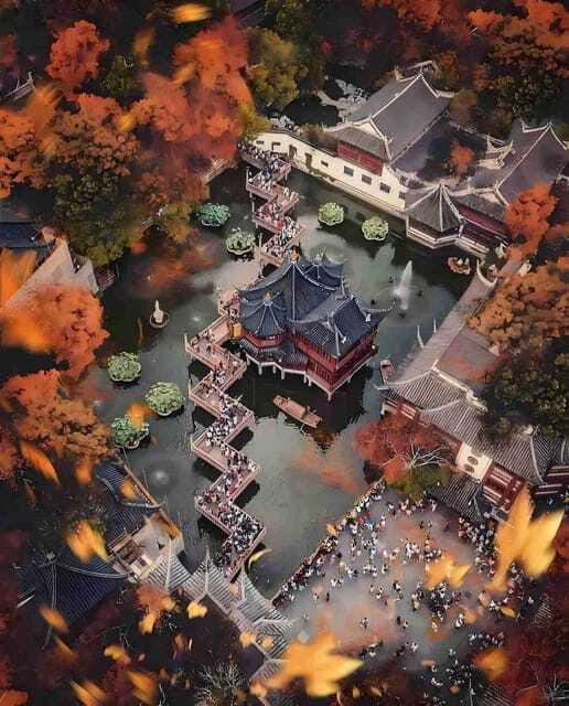 Shanghai: Yu Garden with Entry Tickets(optional) - Halls, courtyards, and changing views