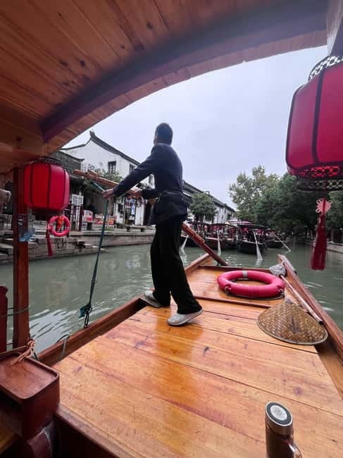 Shanghai: Zhujiajiao Water Town with Calligraphy Experience - A private ride from downtown Shanghai