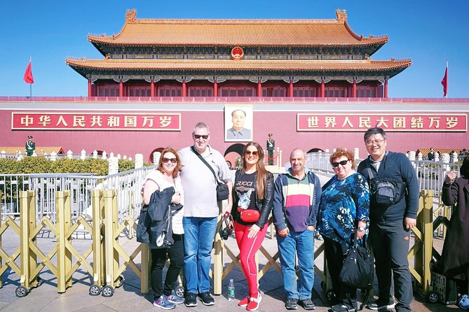 SmallGroupTour: TiananmenSquare, ForbiddenCity & Temple of Heaven - Jingshan Park and the view over the palace roofs