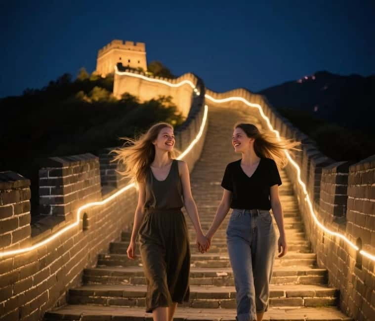 Sunset Glow at Mutianyu Great Wall Night Bus Tour+Ticket - The ride from Beijing to Mutianyu